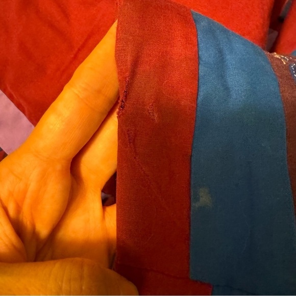 handmade Hmong jacket patchwork - Picture 5 of 7